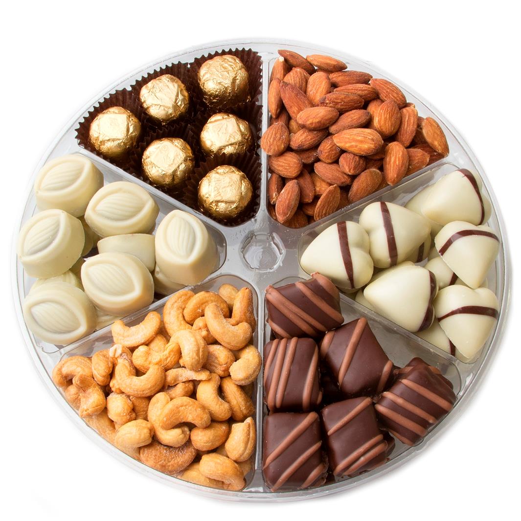 Chocolate \u0026 Nut Tray | Shiva, Sympathy, and Condolence Gift Baskets at ...