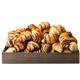 Freshly baked chocolate, cinnamon and vanilla rugelach tray from shiva.com. Kosher