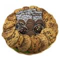 Cookie basket with Oreos, chocolate chip, oatmeal raisin and snickerdoodle from shiva.com. Kosher