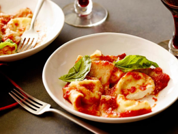 Cheese Ravioli with Marinara