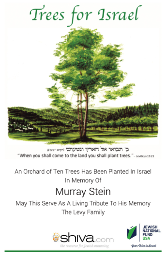An-Orchard-Of-Trees-For-Israel