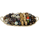 Treat basket with chocolate covered pretzels, Oreos, cookies, rugelach and more shiva.com. Kosher